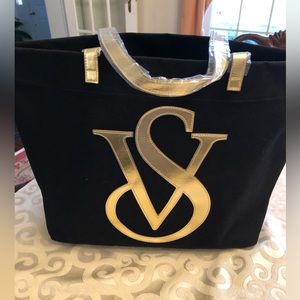 VICTORIA SECRET CANVAS TOTE BAG